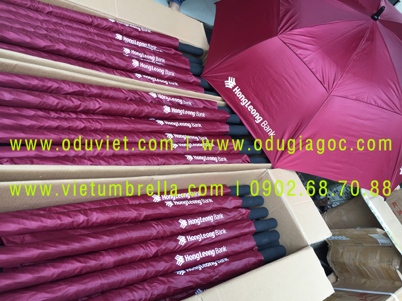 xưởng sản xuất ô dù cầm tay in logo quảng cáo